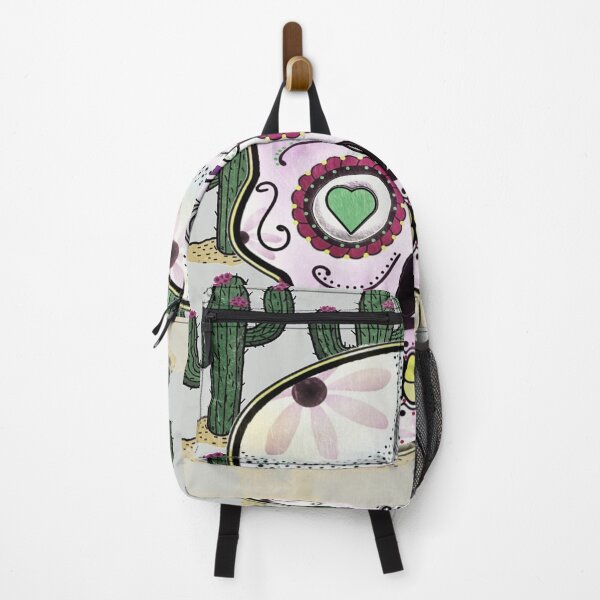 Item preview,  SKULL MEXICAN STYLE WITH CACTUS designed and sold by inarausch2023.