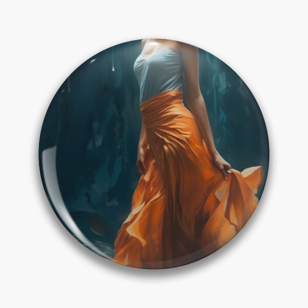 Item preview, Serene Drift: A Dance with the Tides in Autumnal Grace designed and sold by oanaunciuleanu.