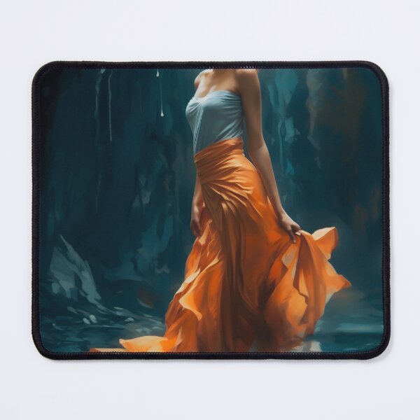 Item preview, Serene Drift: A Dance with the Tides in Autumnal Grace designed and sold by oanaunciuleanu.