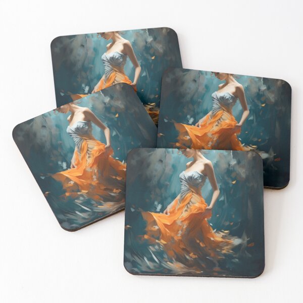 Item preview, Serene Drift: A Dance with the Tides in Autumnal Grace designed and sold by oanaunciuleanu.
