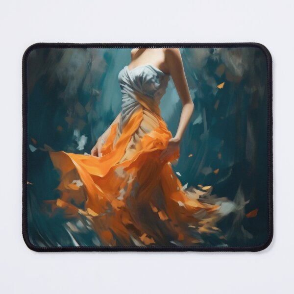 Item preview, Serene Drift: A Dance with the Tides in Autumnal Grace designed and sold by oanaunciuleanu.