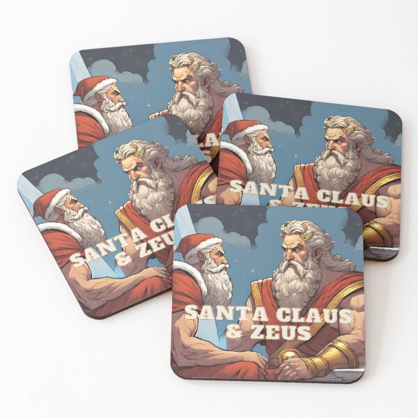 Item preview, Santa Claus & Zeus designed and sold by PoseidonsProv.