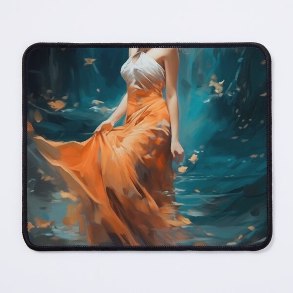 Item preview, Serene Drift: A Dance with the Tides in Autumnal Grace designed and sold by oanaunciuleanu.
