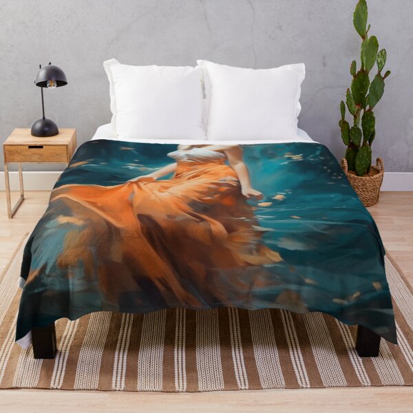 Item preview, Serene Drift: A Dance with the Tides in Autumnal Grace designed and sold by oanaunciuleanu.
