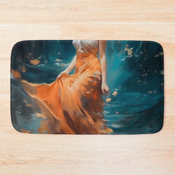 Item preview, Serene Drift: A Dance with the Tides in Autumnal Grace designed and sold by oanaunciuleanu.