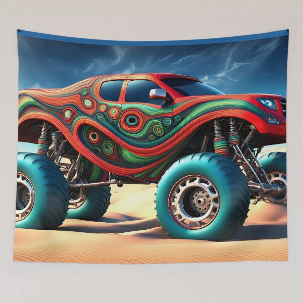 Item preview, Monstertruck - The Desert King designed and sold by Bright-Moonrise.