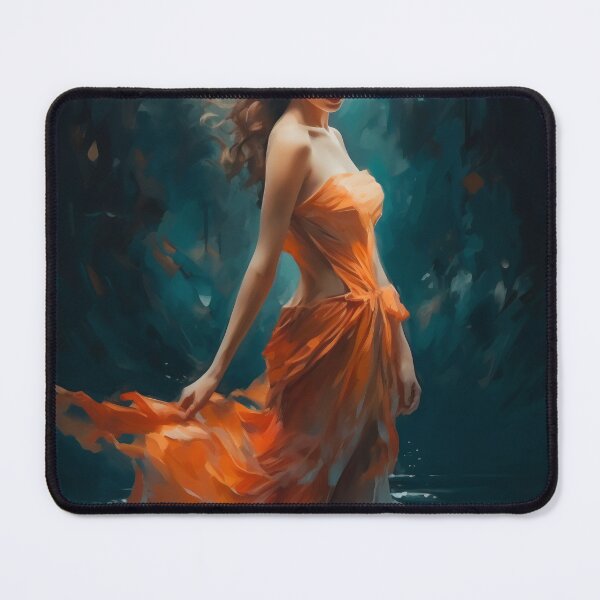 Item preview, Serene Drift: A Dance with the Tides in Autumnal Grace designed and sold by oanaunciuleanu.