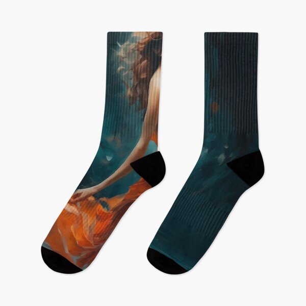 Item preview, Serene Drift: A Dance with the Tides in Autumnal Grace designed and sold by oanaunciuleanu.