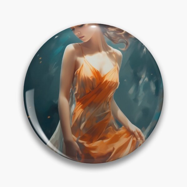 Item preview, Serene Drift: A Dance with the Tides in Autumnal Grace designed and sold by oanaunciuleanu.