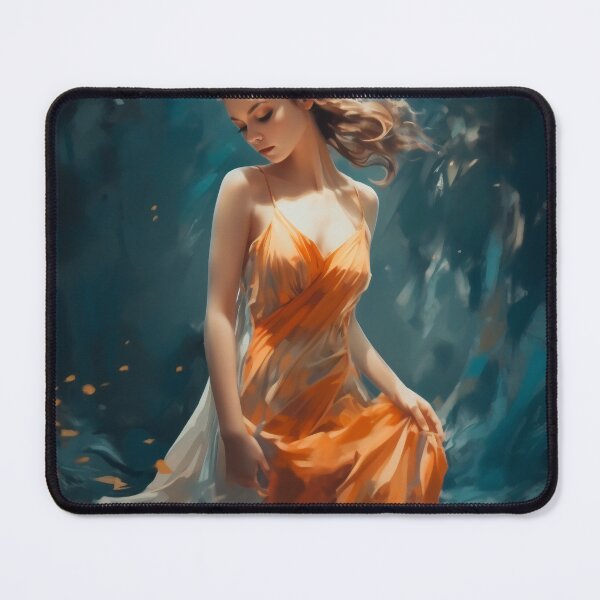 Item preview, Serene Drift: A Dance with the Tides in Autumnal Grace designed and sold by oanaunciuleanu.