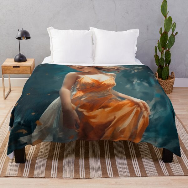 Item preview, Serene Drift: A Dance with the Tides in Autumnal Grace designed and sold by oanaunciuleanu.