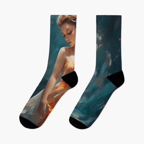 Item preview, Serene Drift: A Dance with the Tides in Autumnal Grace designed and sold by oanaunciuleanu.