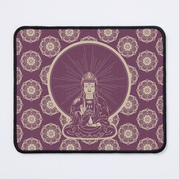 Item preview, Kuan Yin Sattva - Beet + Dove designed and sold by Irene Estelle.