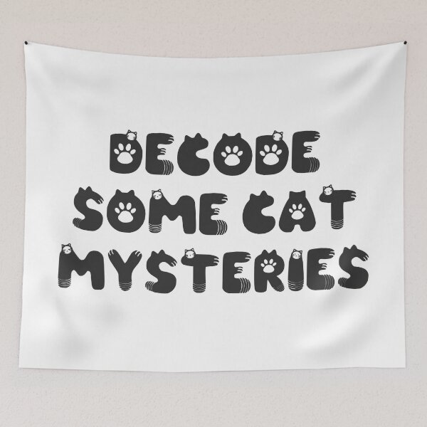 Item preview, Decode some cat mysteries designed and sold by Keirnyx.