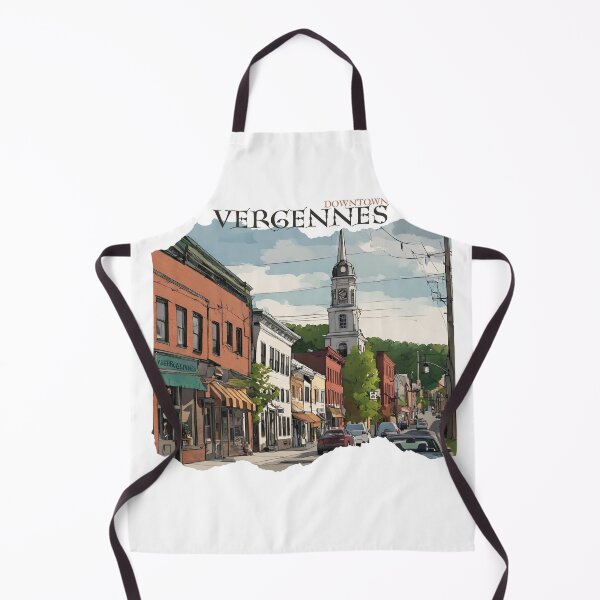 Item preview, The charm of Vergennes Vermont historic downtown designed and sold by Ruslanov7.