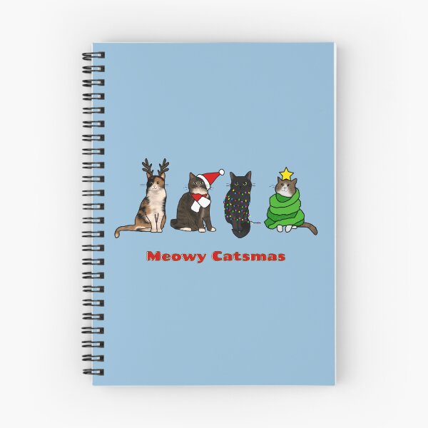 Item preview, Meowy Catsmas - Cute Christmas Cats designed and sold by TD Collective.