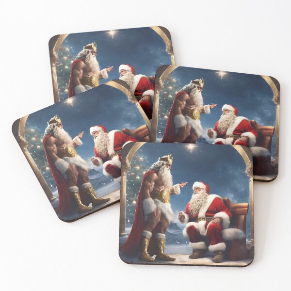 Item preview, Santa Claus and Zeus designed and sold by PoseidonsProv.