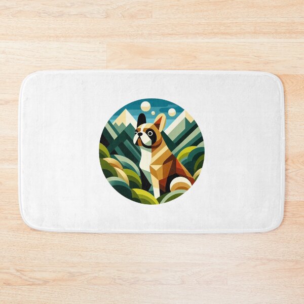 Item preview, French bulldog hiking designed and sold by CogniCraft.