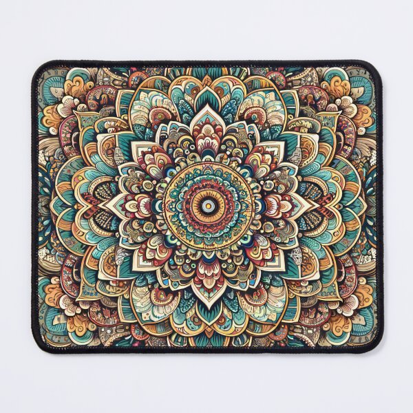 Item preview, Colorful mandala pattern designed and sold by niceone28.