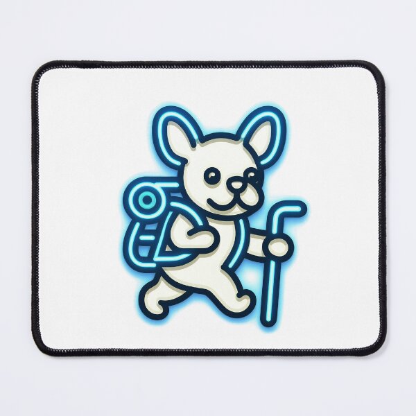Item preview, French bulldog hiking designed and sold by CogniCraft.