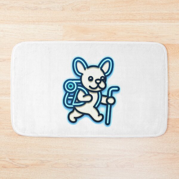 Item preview, French bulldog hiking designed and sold by CogniCraft.