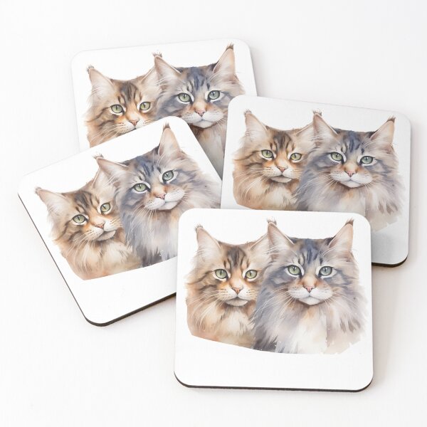 Item preview, Siberian cat  // Siberian cat cute design designed and sold by SMARTKIT  DESIGNAGENCY.
