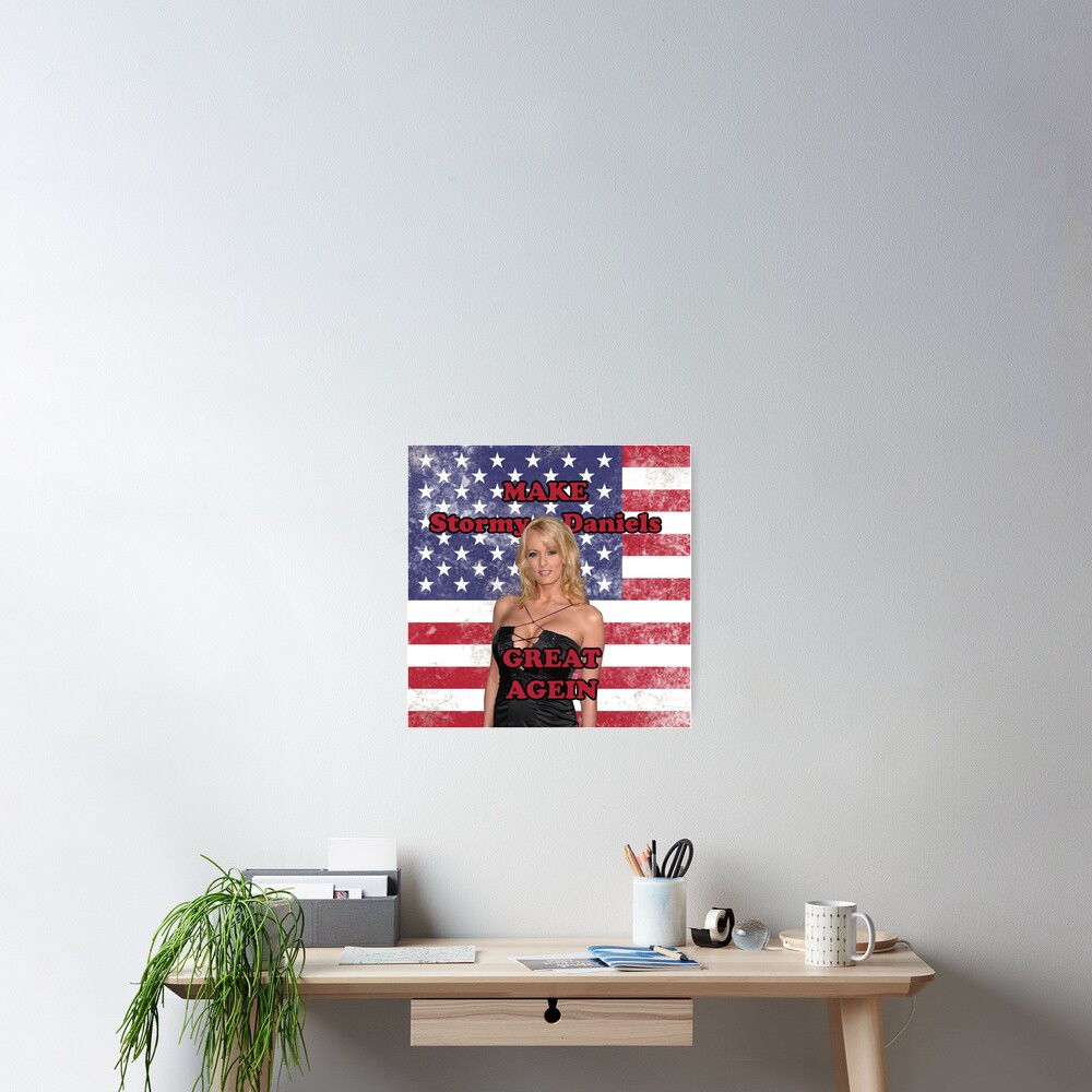 “Stormy Daniels” Poster for Sale by ValentinaHramov | Redbubble