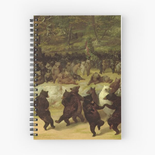 Item preview, The Bear Dance Oil Painting  - by William Holbrook Beard | Dancing-bears designed and sold by ScrappinSal.