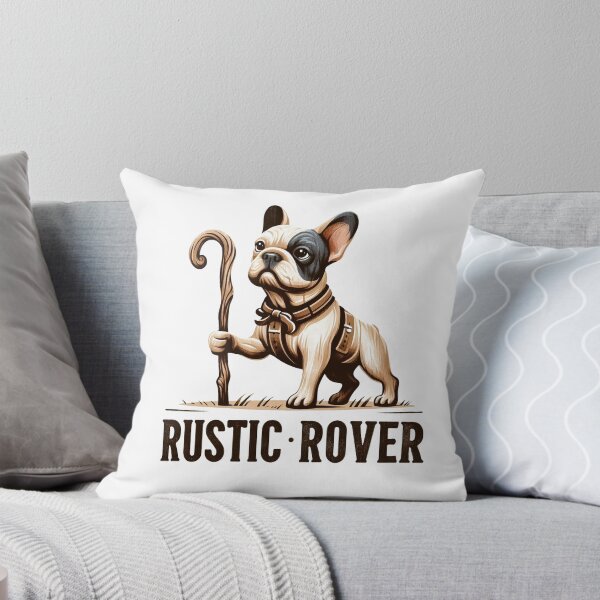 Item preview, Rustic rover - French bulldog hiking designed and sold by CogniCraft.