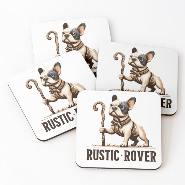 Item preview, Rustic rover - French bulldog hiking designed and sold by CogniCraft.