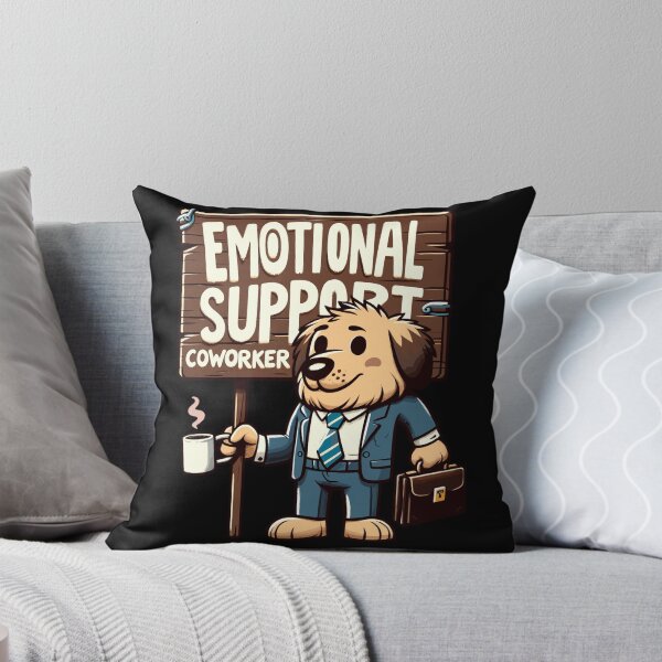 Item preview, Emotional Support Coworker designed and sold by LudwikeArts.