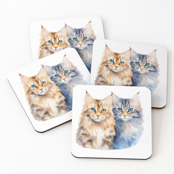 Item preview, Siberian cat  // Siberian cat cute design designed and sold by SMARTKIT  DESIGNAGENCY.