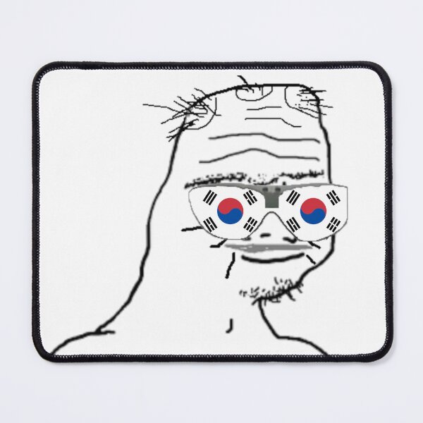Item preview, 30 Year Old Boomer Wojak - South Korea designed and sold by AztecaPixels.