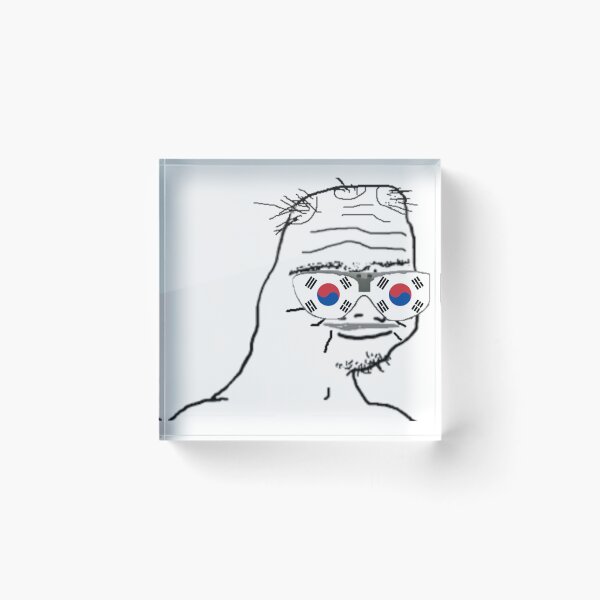 Item preview, 30 Year Old Boomer Wojak - South Korea designed and sold by AztecaPixels.