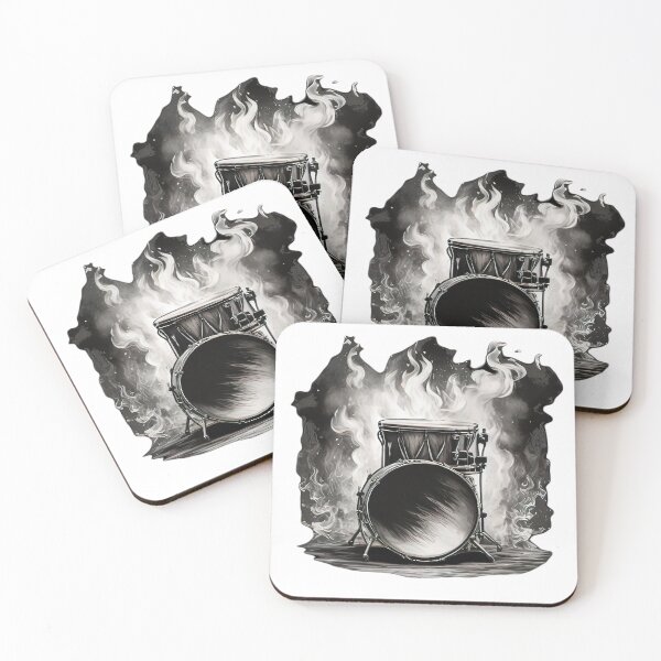 Item preview, THE BURNING SOUND OF THE DRUM designed and sold by FINCAN1.