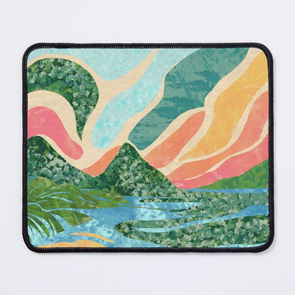 Item preview, Vibrant Abstract Beachscape designed and sold by AdriaCaps Art & Design.