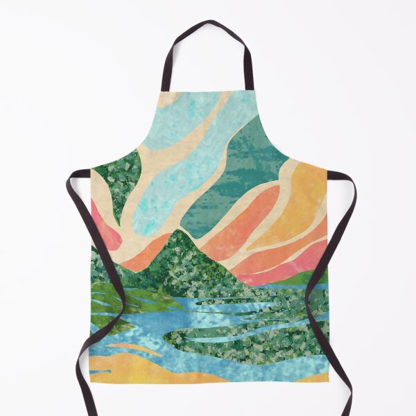 Item preview, Vibrant Abstract Beachscape designed and sold by AdriaCaps Art & Design.