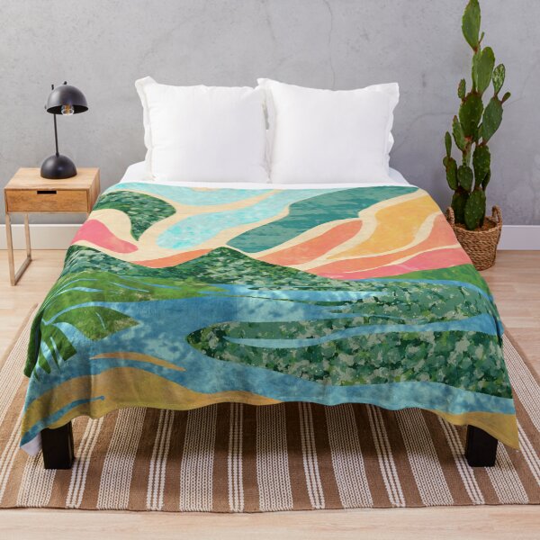 Item preview, Vibrant Abstract Beachscape designed and sold by AdriaCaps Art & Design.