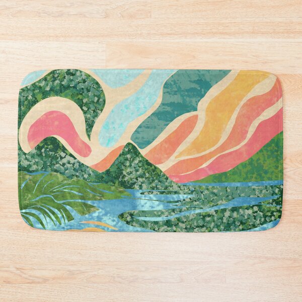 Item preview, Vibrant Abstract Beachscape designed and sold by AdriaCaps Art & Design.