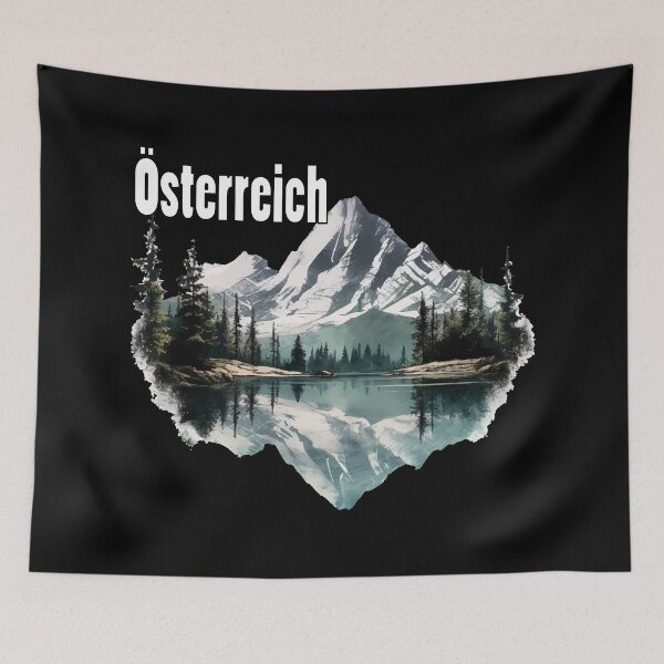 Item preview, Austria with landscape for proud Austrians designed and sold by Andrea-Design.