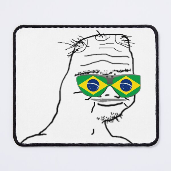 Item preview, 30 Year Old Boomer Wojak - Brazil designed and sold by AztecaPixels.