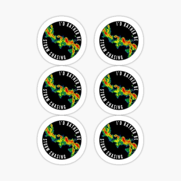 Vista previa del artículo con la obra «Preferiría ser Storm Chasing-Storm Chasing», diseñado y vendido por ColordCreations.