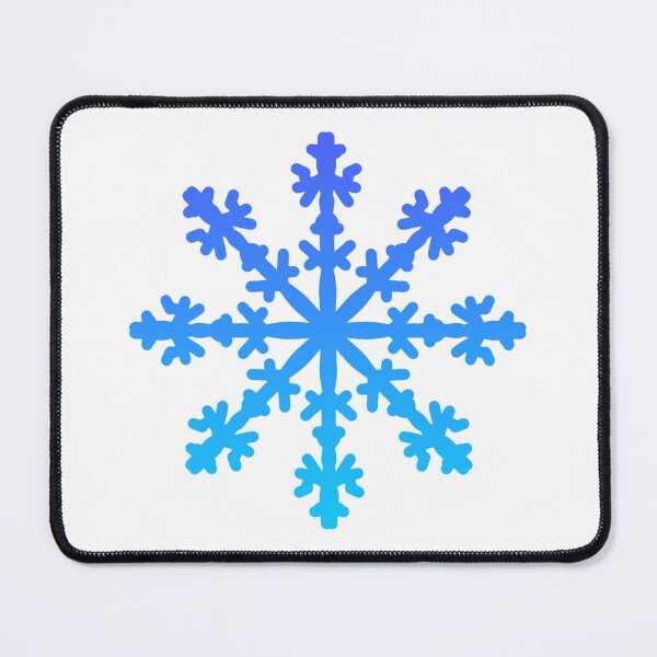 Item preview, Blue Snowflake designed and sold by hvasilevshop.