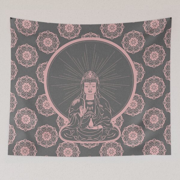 Item preview, Kuan Yin Sattva - Slate + Rose designed and sold by Irene Estelle.