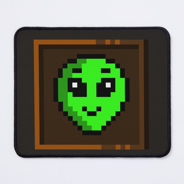 Item preview, pixel art alien picture frame designed and sold by CibAQrZ.