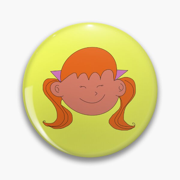 Item preview, Ginger Pigtails - Adorable Girl's Illustration designed and sold by SmartDesignByBB.
