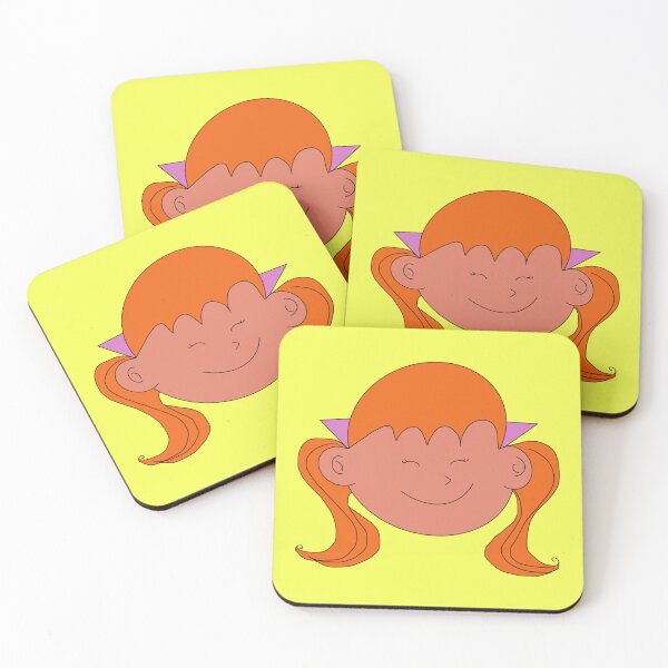 Item preview, Ginger Pigtails - Adorable Girl's Illustration designed and sold by SmartDesignByBB.