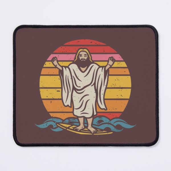 Item preview, Jesus surfing - fun on a surfboard designed and sold by Superdealkoeln.