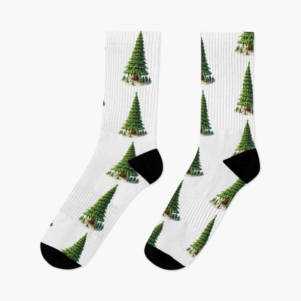 Item preview, Minecraft Christmas Tree: Festive and Playful Ornament designed and sold by USE-NAME.