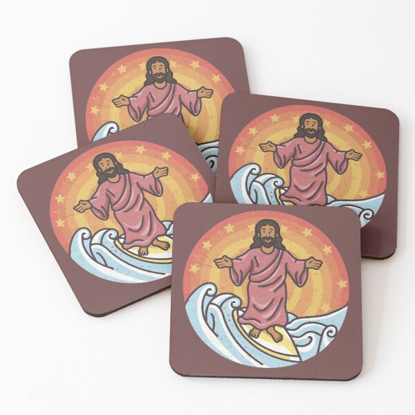 Artikelvorschau, Jesus surfing - fun on a surfboard entworfen und verkauft von Superdealkoeln.